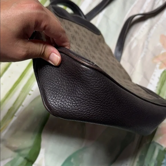 Vintage Dooney & Bourke brown Backpack with leather trim - Picture 5 of 12